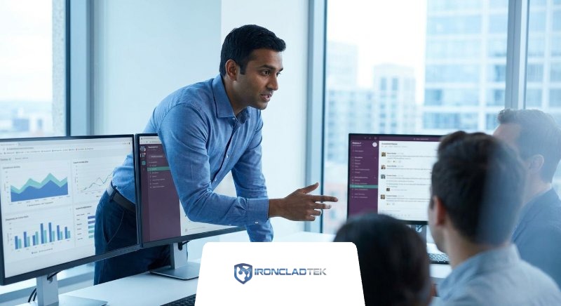Staff Augmentation Vs Managed Services from Ironclad TEK